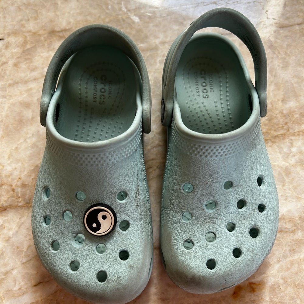 Crocs Kids' Light Blue Clogs